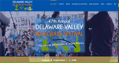 Desktop Screenshot of delawarevalleybluegrass.org